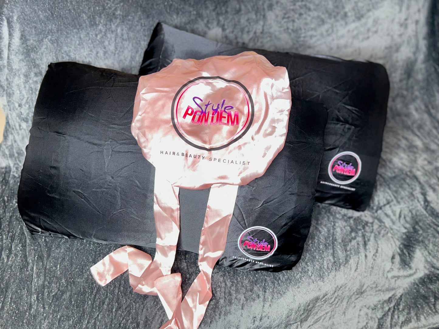 Silk Pillow set + Bonnet