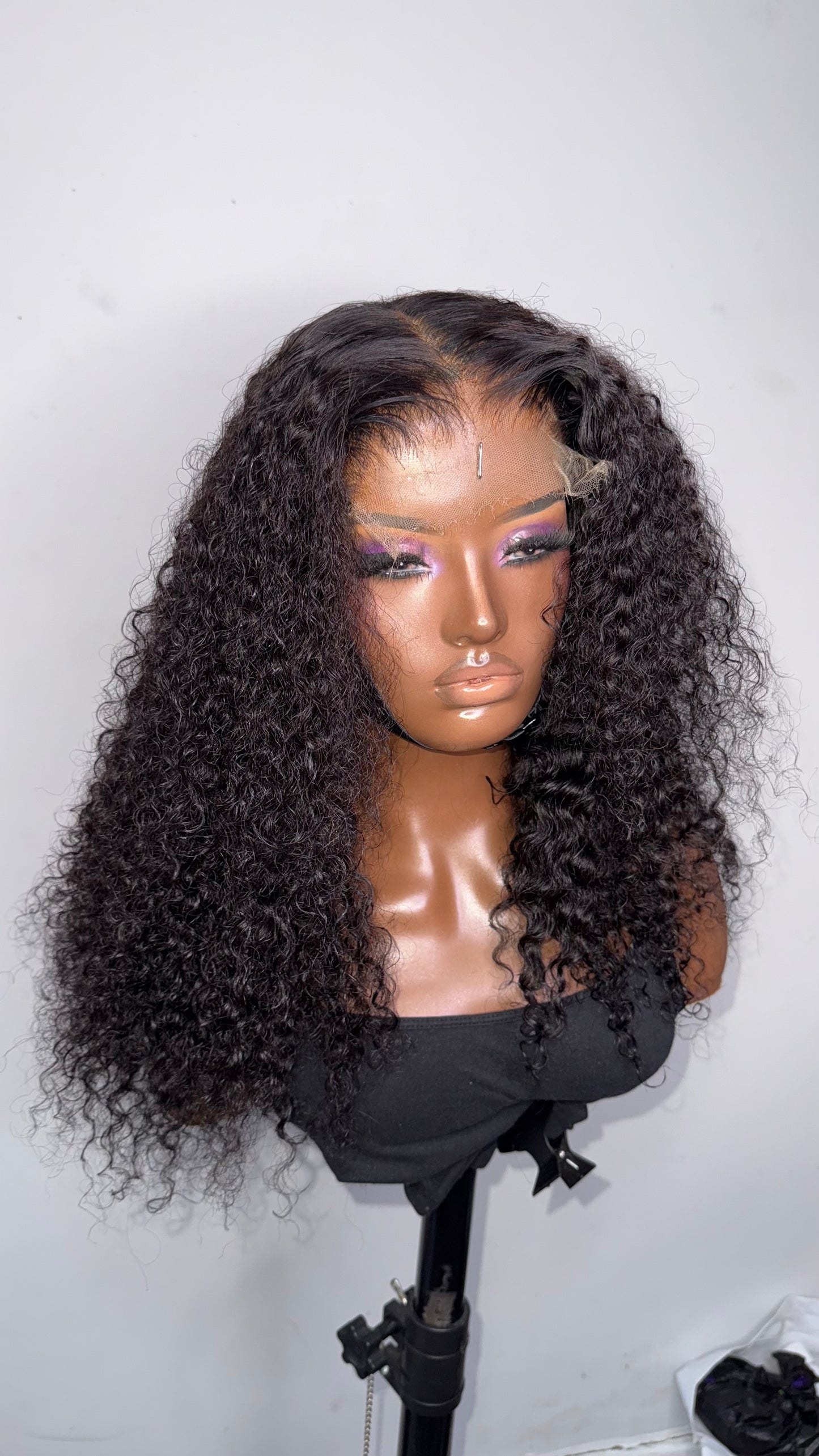 JANAYA (Burmese curly) Lace Closures/Frontal- Virgin
