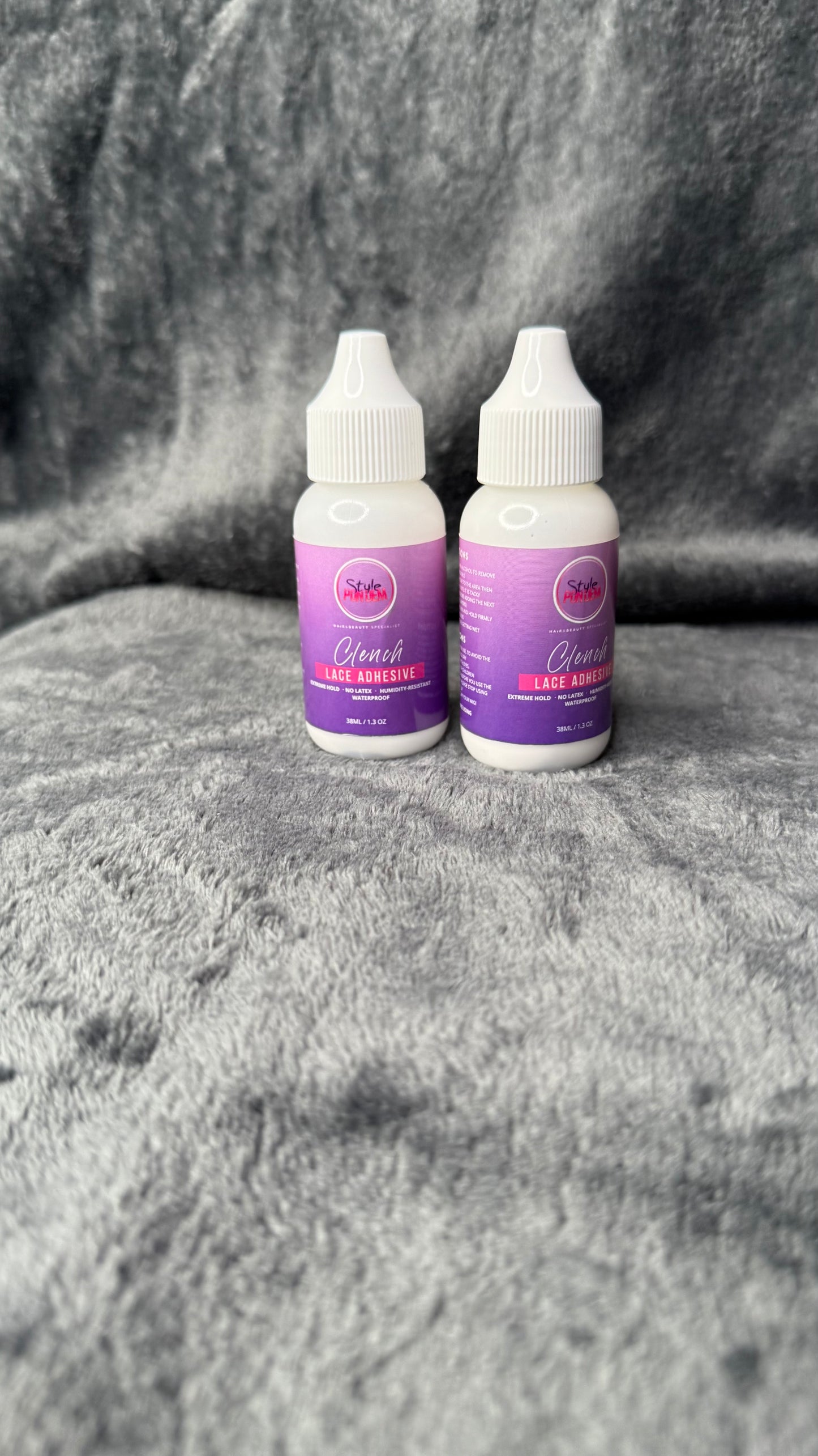 ‘Clench’ lace wig adhesive- (Set of 2) 38ml x2