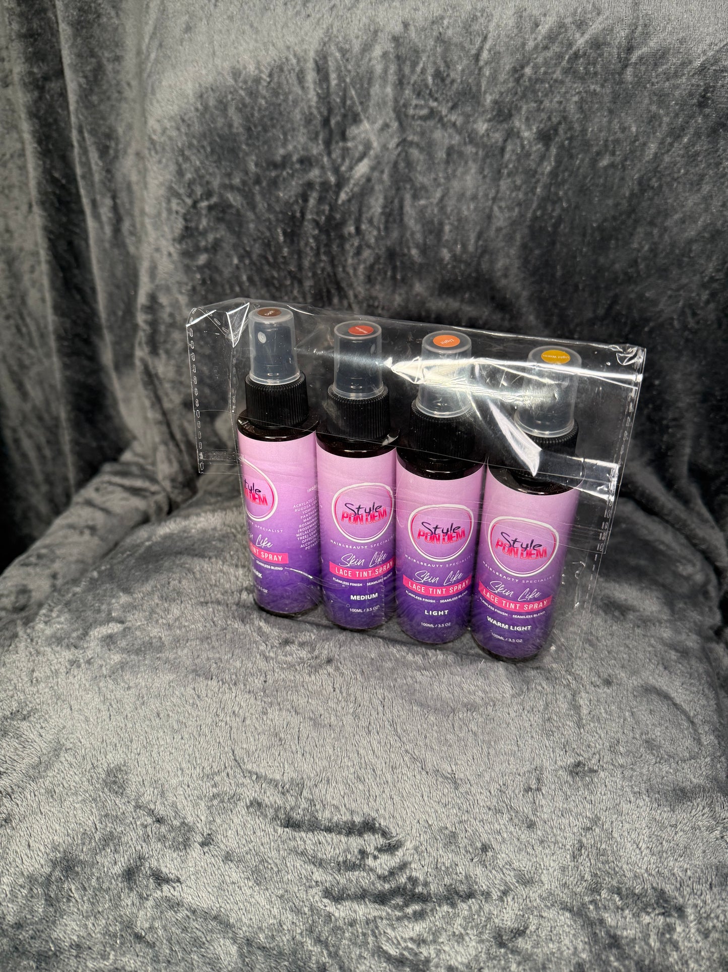 'Like Skin' Lace Tint Spray (Set of 4) 100ml x4