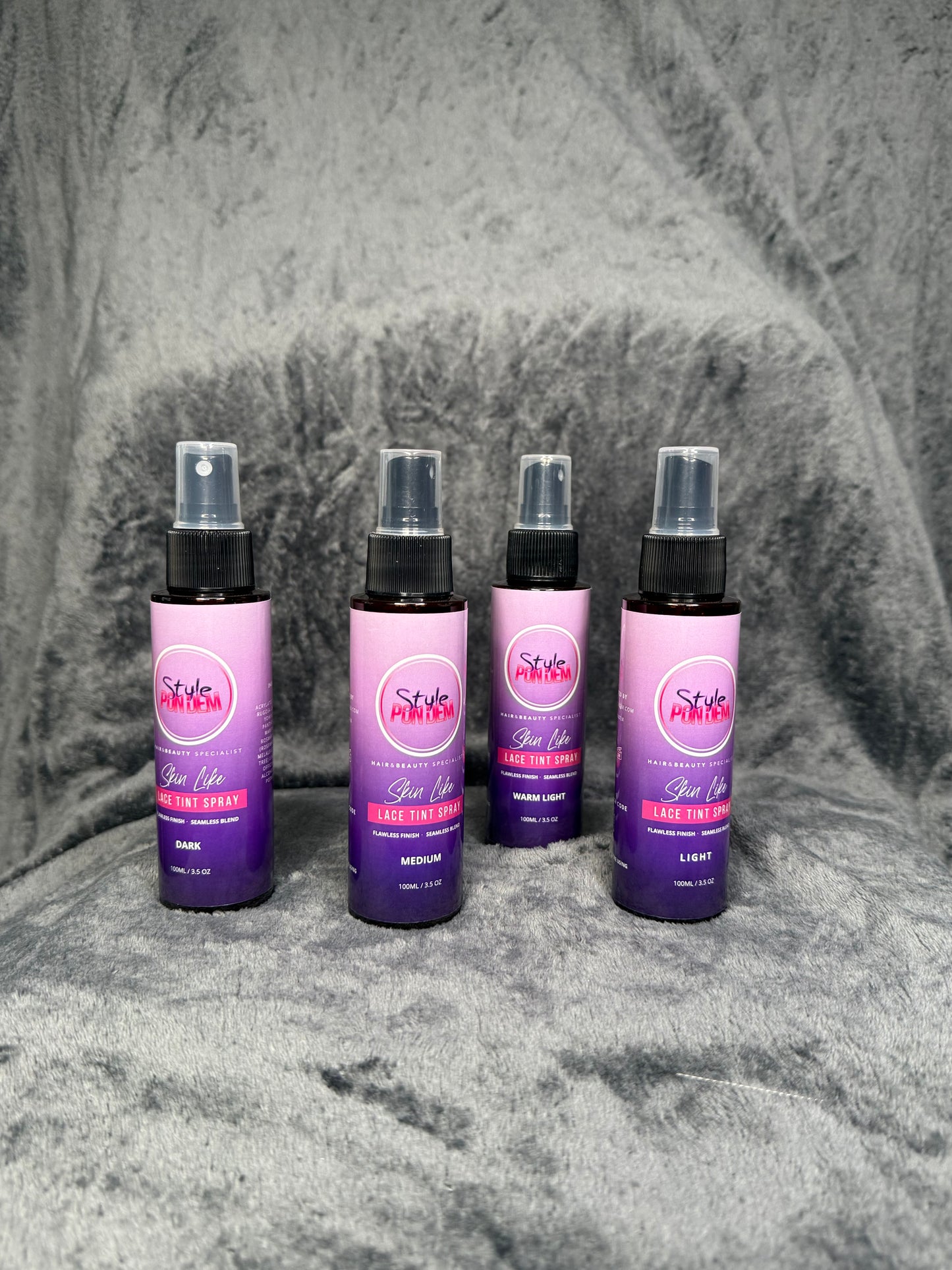 'Like Skin' Lace Tint Spray (Set of 4) 100ml x4