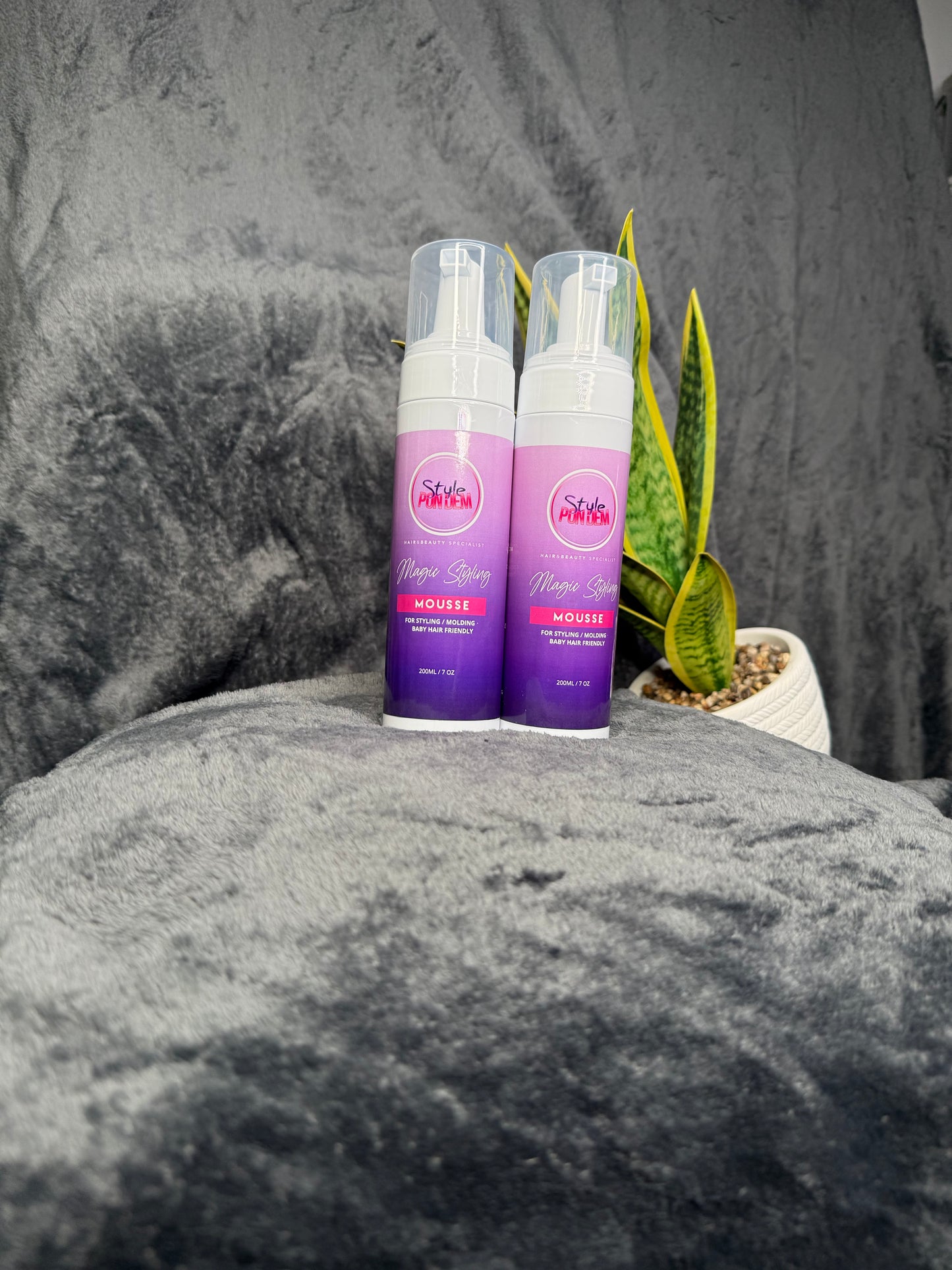 ‘Magic Styling’ Hair Mousse-(Set of 2) 200ml x2