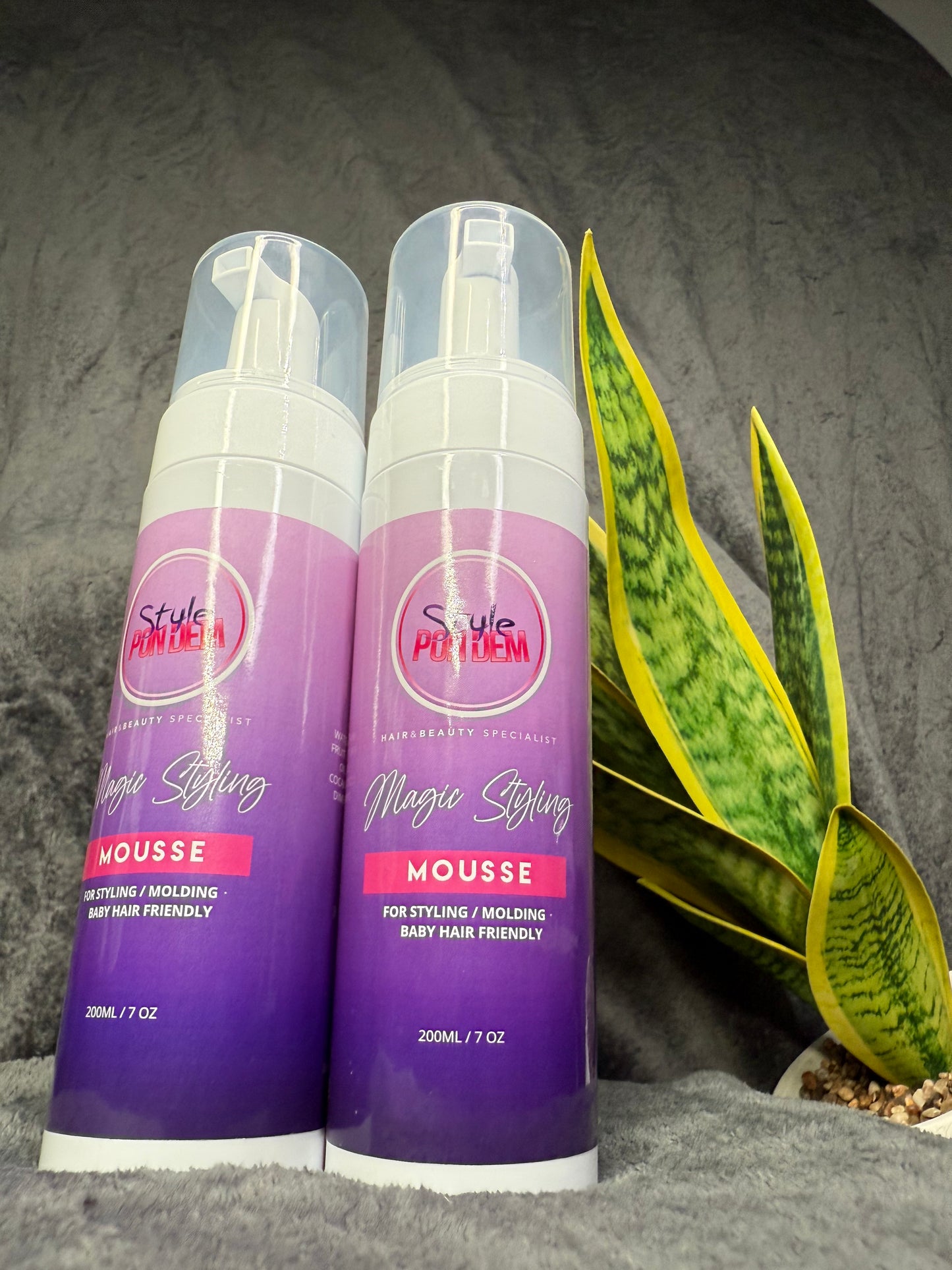 ‘Magic Styling’ Hair Mousse-(Set of 2) 200ml x2